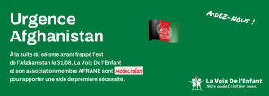 URGENCE AFGHANISTAN