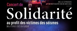 Grand concert solidaire organisé par Les Enfants de la Terre d’Antioche - Helen