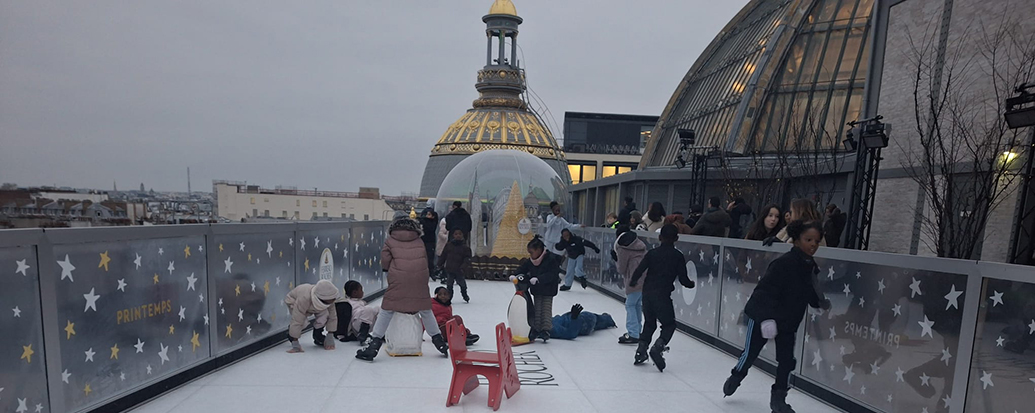 Sortie à la patinoire du Printemps le 23 décembre 2025