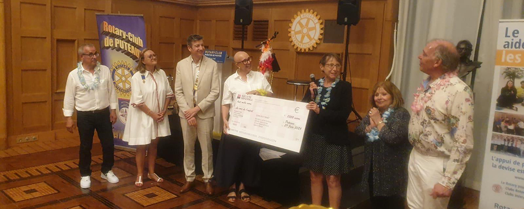 Un soutien pour mieux protéger les enfants victimes de violences : merci au Rotary Club de Puteaux et au Chœur d'Enfants Sotto Voce