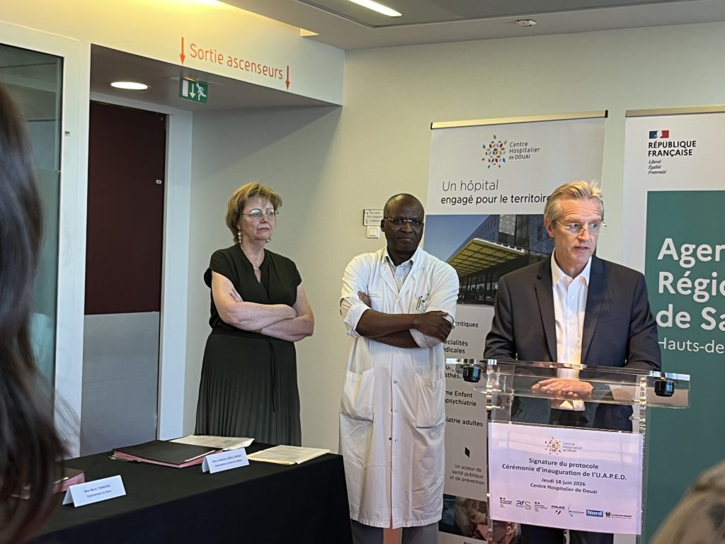 UAPED de Douai : une nouvelle unité inaugurée au Centre Hospitalier pour protéger les enfants victimes de violences